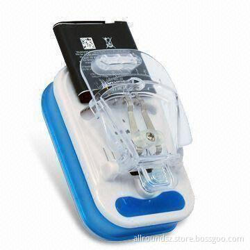 Mobile Phone Charger with Flashing Color Light, Ideal for Nokia, Motorola, and Sony Ericsson